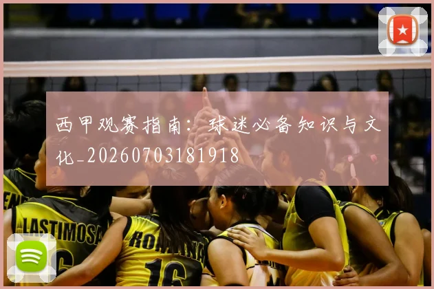西甲观赛指南:球迷必备知识与文化_20260703181918